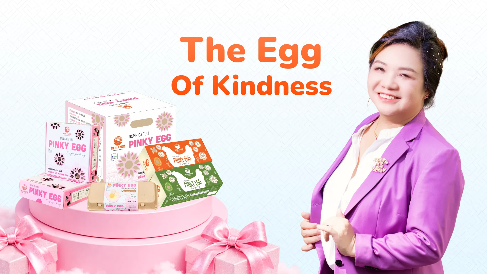 [Excerpt from TheLEADER]
 Ms. Lam Thuy Ai, CEO of Mebi Farm, leads with the kindness of a mother caring for her family's meals.